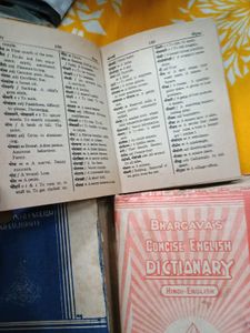 3 Different Language Dictionary
