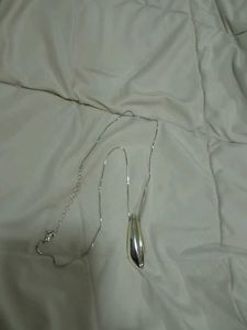 Silver Tone Pendant Necklace