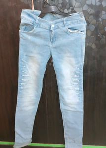 Women Stylish Jeans Blue