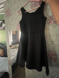 Black Fit &amp; Flare Dress