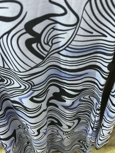 Abstract Print Dress
