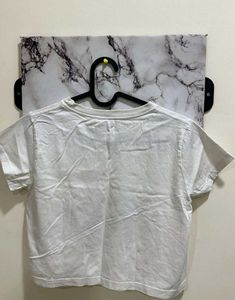 Cute White Crop Top