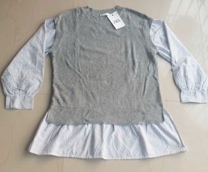 Kdrama Inspired Shirt Style Sweater For Women