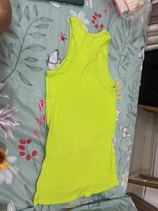 Neon Green Tank Top