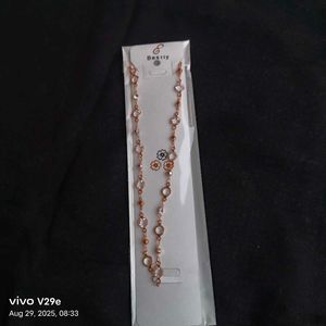 Elegant Rose Gold Necklace