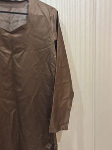 Winter Wear Brown Kurta