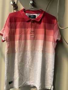Striped CK Unisex Polo T-Shirt