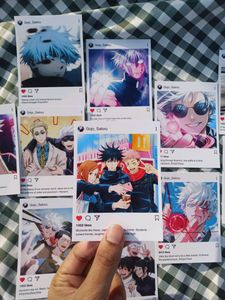 Jujutsu Kaisen Gojo Insta Photocards