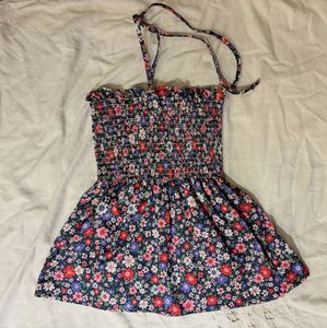 Beautiful Halter Smocking Top