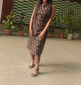 Floral Print Kurta Pant