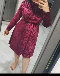 Red velvet Dress ❤️