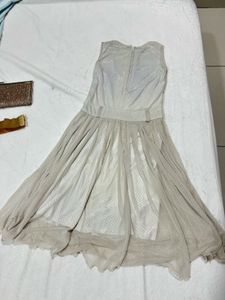 Off White Mini Y2k dress
