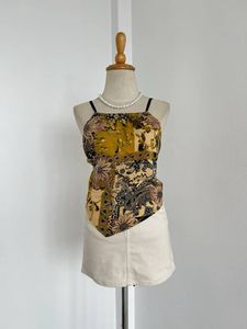 Yellow Bandana Top