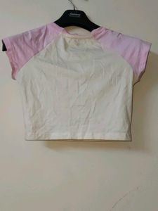 Cute Graphic Crop Top