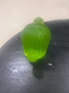 Green Resin Cactus Figurine