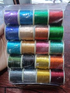 Metalic Zari Thread and Aari Needles