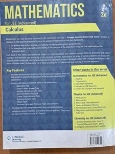 Cengage Mathematics Calculus IIT JEE Advance Book