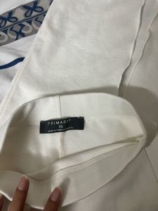 White Ethnic Skirt