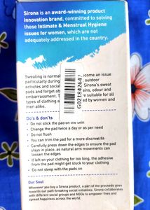Sirona Under Arm Sweat Pads - Pack Of 24