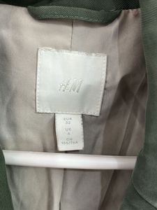 Green Casual Blazer