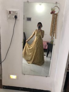 Golden Long Gown