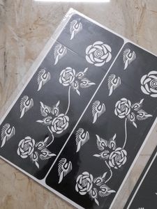Henna Stencils For Both Hands