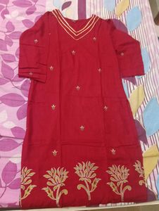 Kurta With Sharara And Dupatta
