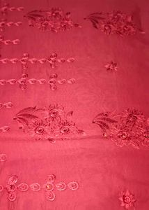 Elegant Maroon Saree