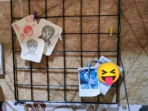 Photo Display Grid Panel - Black