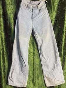 Light Wash Wide Leg Jeans