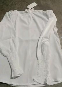 Istyle Can Women Casual Frill Trim Full Sleeve Top
