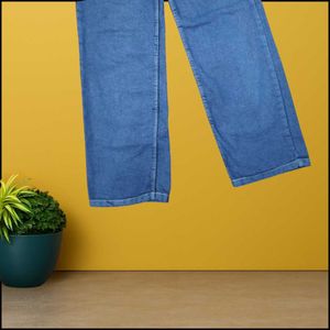 Women blue straight jeans size 26 (O-53)