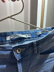 Wide Leg Denim Jeans