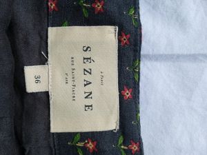Sezane Floral Skirt