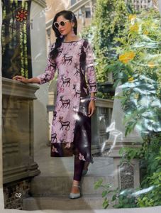 Deer Print Kurta