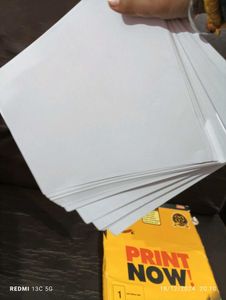 Sticky Sheet For Label Printing