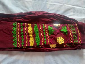 CLASSY LEGGINGS WITH WORK And SLING BAG IN COMBO