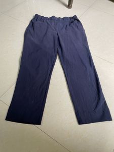 Zara Trouser Pant Navy Blue