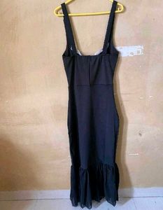 Black Mermaid Maxi Dress