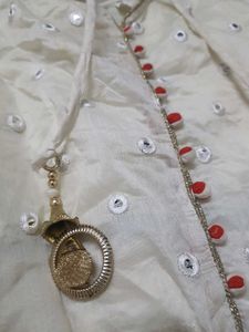 Festive Ethnic Gown With Beading And Design