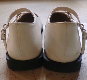 Japanese Cream Mary Jane Shoes
