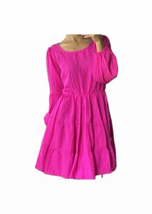 Mini Rose Pink Summer Sundress For 350