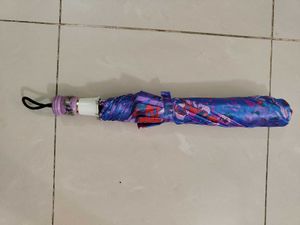 New Unused Printed Two Fold Automatic Umbrella