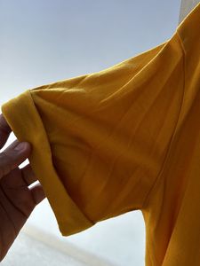 Mustard Cute Top