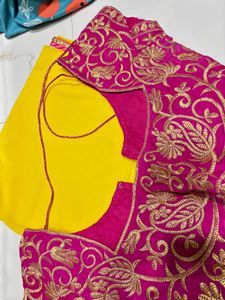 Beautiful Border Lace Saree