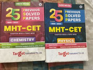 books for mht cet
