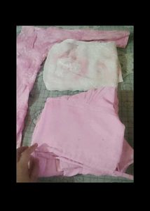 Pink Embroidered Kurta