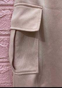Pink Cargo Sweatpants