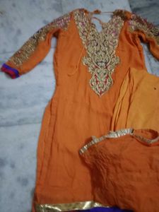 Kurta Plazo. Dupatta
