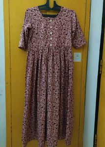 Women's Fit And Flare Maxi Dress
